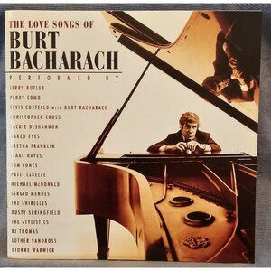 The Love Songs Of Burt Bacharach Music CD Easy Listening  37699cd